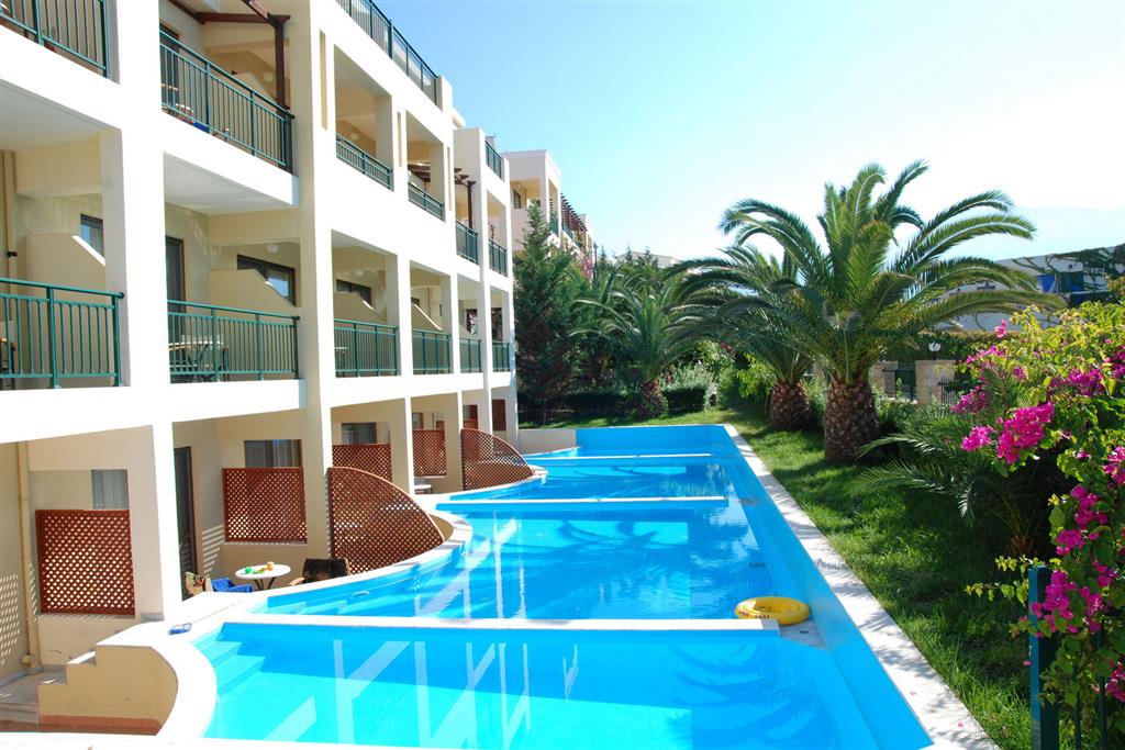 Hotel Hydramis Palace-izby s bazénmi-letecký zájazd CK Turancar-Kréta-Kavros