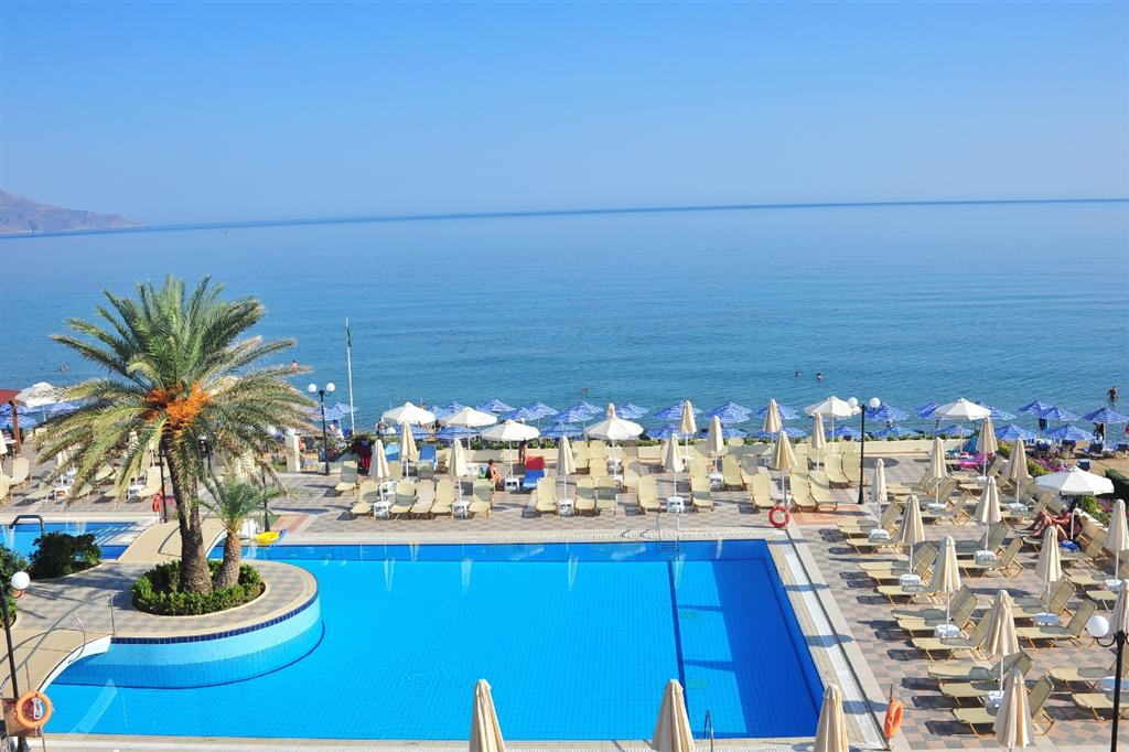 Hotel Hydramis Palace-bazén-letecký zájazd CK Turancar-Kréta-Kavros