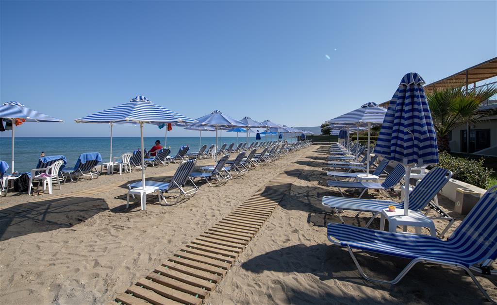 Hotel Hydramis Palace-pláž-letecký zájazd CK Turancar-Kréta-Kavros