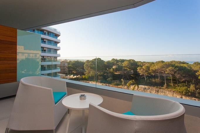 Iberostar Selection Llaut Palma - výhľad z junior suity - letecký zájazd CK Turancar - Malorka, Playa de Palma