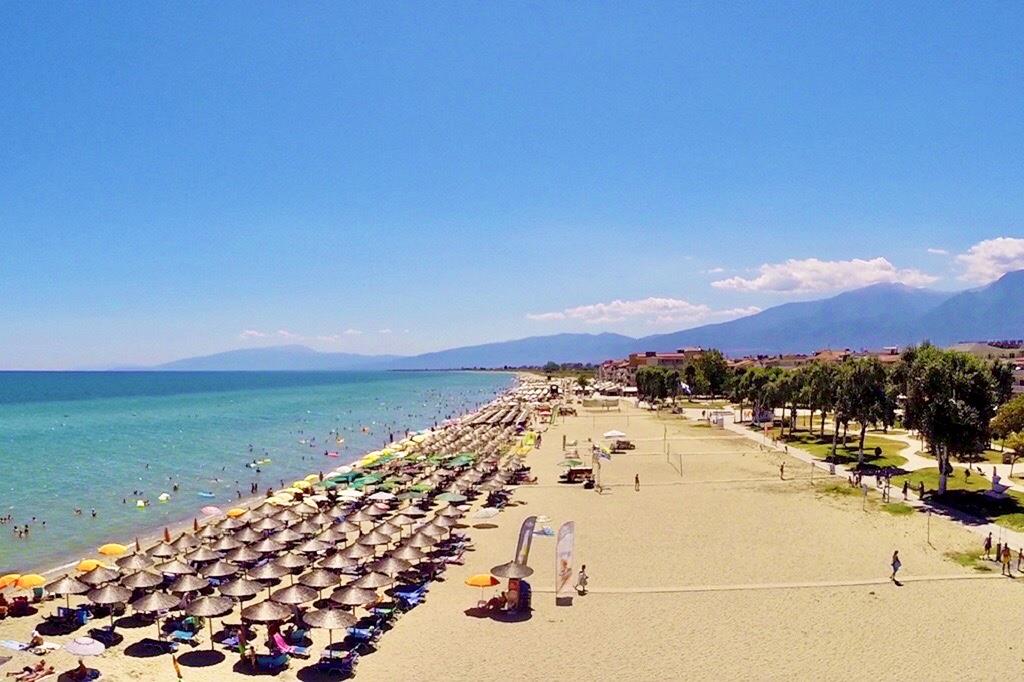 Olympic beach - pláž - autobusový zájazd CK TURANCAR