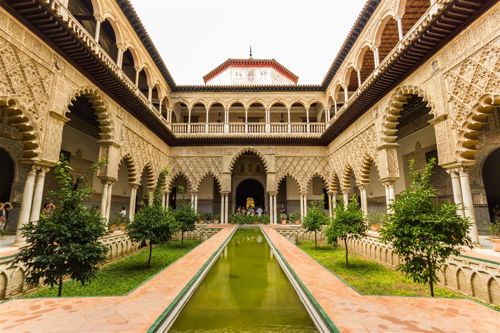 CK Turancar, Letecký poznávací zájazd, Španielsko, Andalúzia - križovatka kultúr, Sevilla, Alcazar