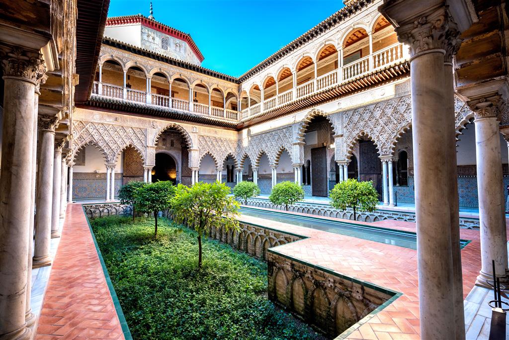 CK Turancar, Letecký poznávací zájazd, Španielsko, Andalúzia - križovatka kultúri, Sevilla, Alcazar