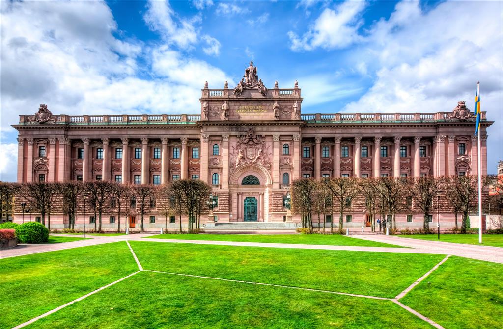CK Turancar, Letecký poznávací zájazd, Švédsko, Štokholm - klenot severu, parlament Riksdag