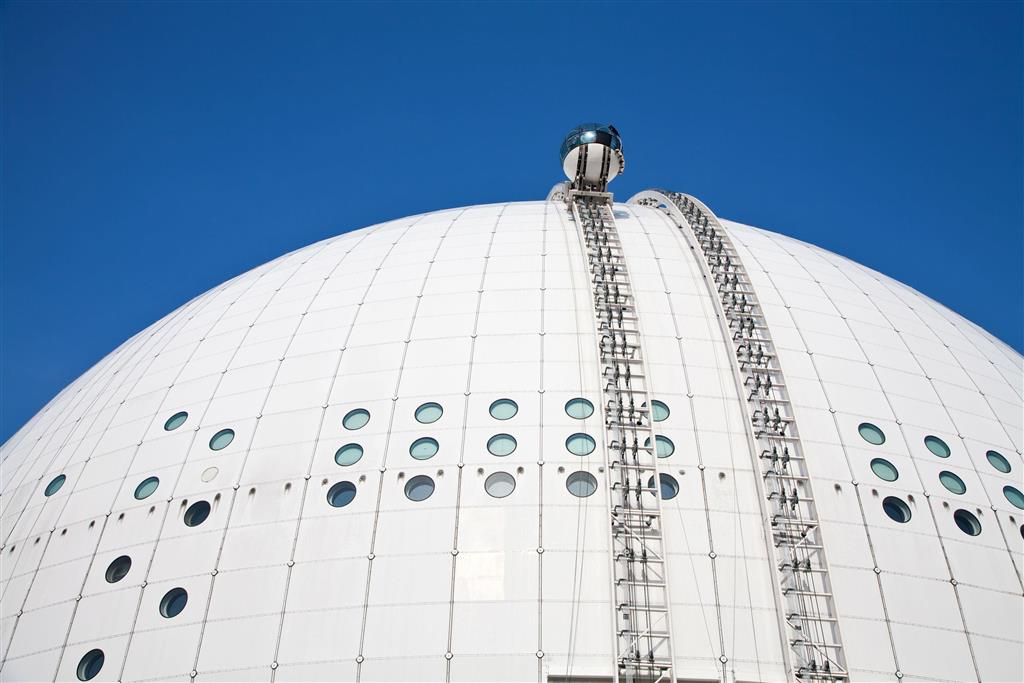 CK Turancar, Letecký poznávací zájazd, Švédsko, Štokholm - klenot severu, Ericsson Globe SkyView