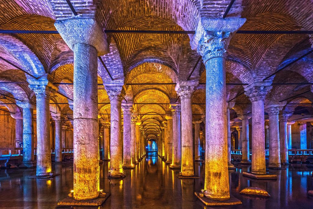 CK Turancar, Letecký poznávací zájazd, Turecko, Istanbul - mesto tisícich príbehov, bazilika Cisterna