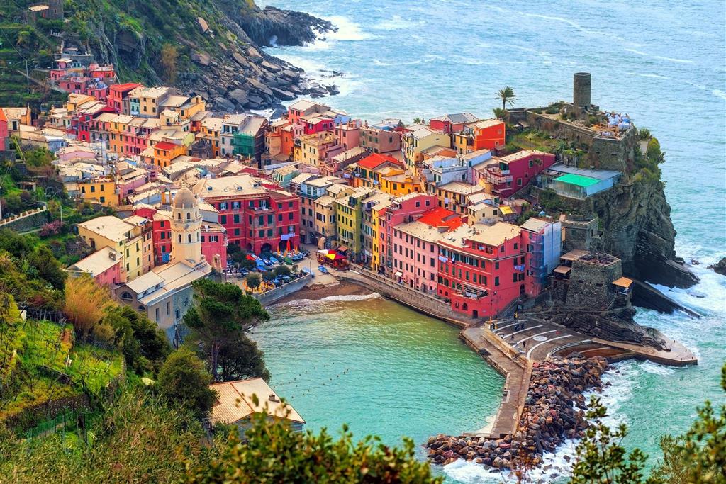 CK Turancar, autobusový poznávací zájazd, Ligúrska riviéra s kúpaním, Cinque Terre, Vernazza