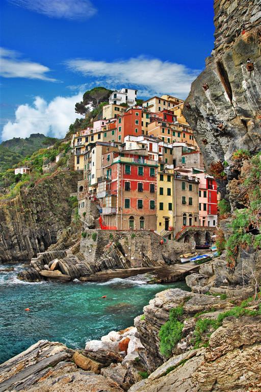CK Turancar, autobusový poznávací zájazd, Ligúrska riviéra s kúpaním, Cinque Terre, typická architektúra
