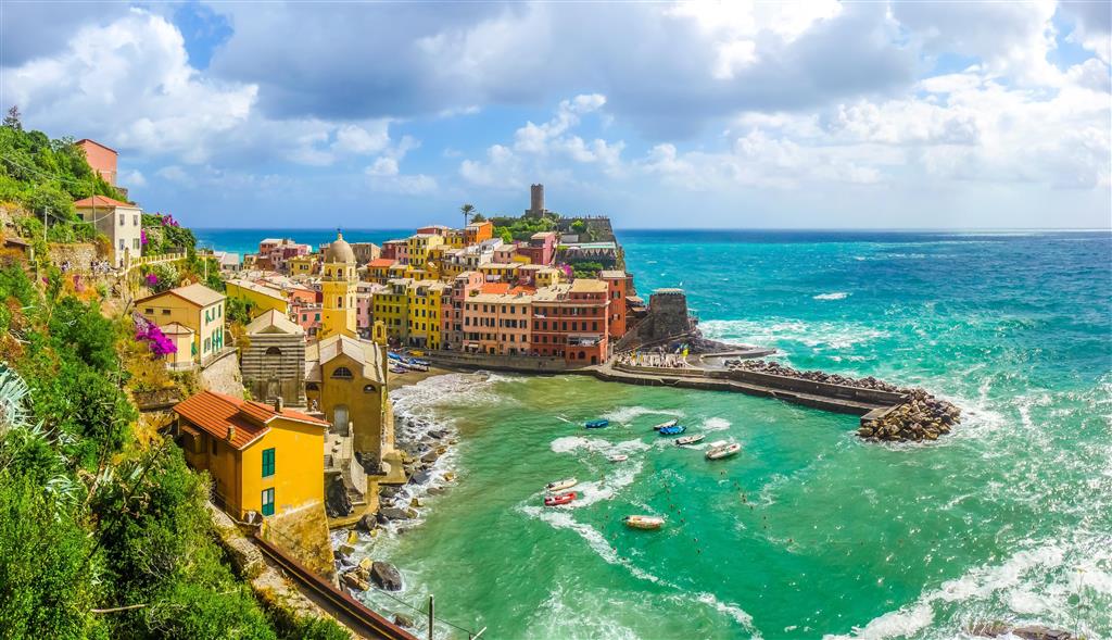 CK Turancar, autobusový poznávací zájazd, Ligúrska riviéra s kúpaním, Cinque Terre, Vernazza