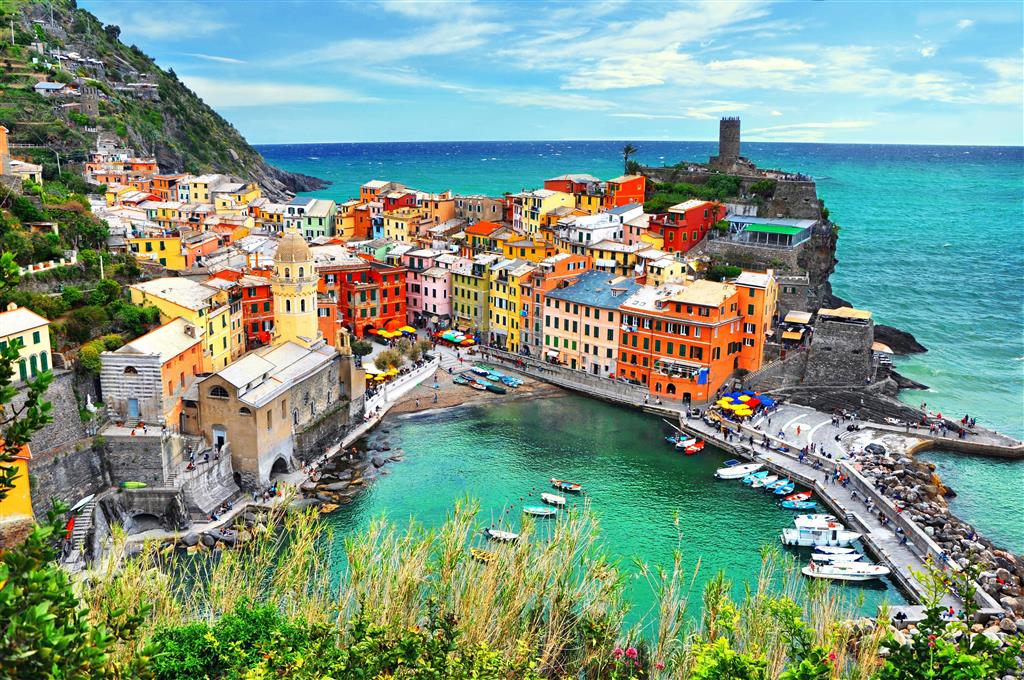 CK Turancar, autobusový poznávací zájazd, Ligúrska riviéra s kúpaním, Cinque Terre, Vernazza