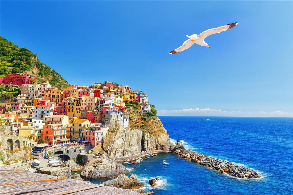 CK Turancar, autobusový poznávací zájazd, Ligúrska riviéra s kúpaním, Cinque Terre, Manarola
