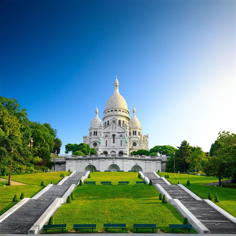 CK Turancar, autobusový poznávací zájazd, Paríž - perla na Seine, Bazilika Sacré Coeur