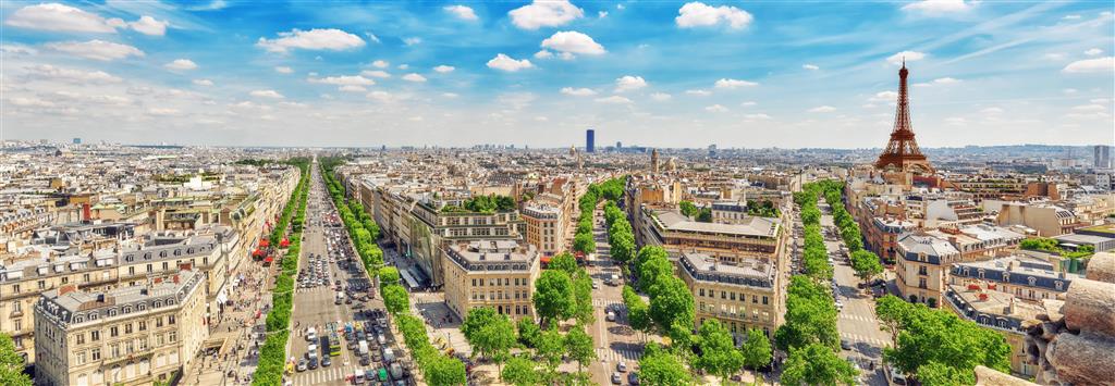 CK Turancar, autobusový poznávací zájazd, Paríž - perla na Seine, výhľad na Paríž