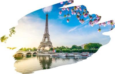 CK Turancar, autobusový poznávací zájazd, Paríž - perla na Seine, leták