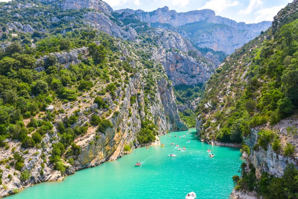 CK Turancar, autobusový poznávací zájazd, Francúzska riviéra a kaňon Verdon, kaňon Verdon