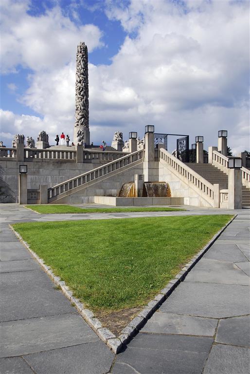 CK Turancar, autobusový poznávací zájazd, Škandinávsky okruh, Nórsko, Oslo, Vigeland park