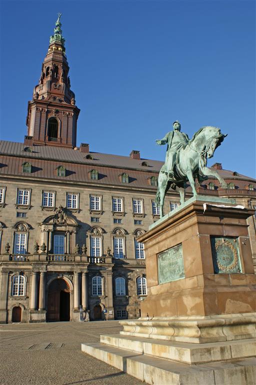 CK Turancar, autobusový poznávací zájazd, Škandinávsky okruh, Dánsko, Kodaň, Christianborg