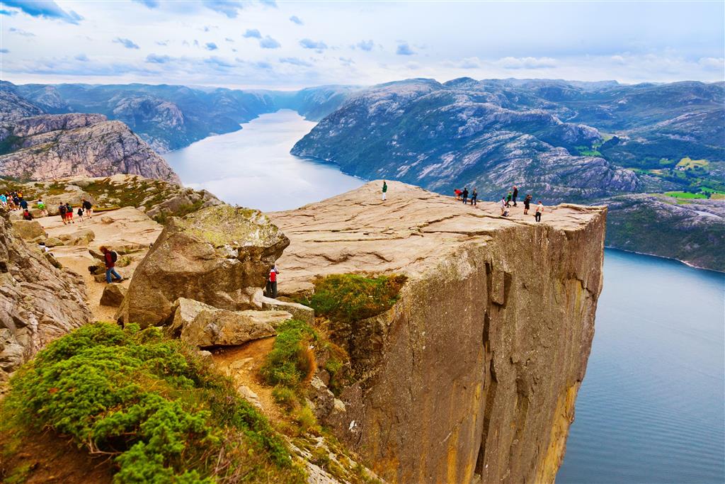 CK Turancar, autobusový poznávací zájazd, Škandinávsky okruh, Nórsko, Lysefjord Preikestolen