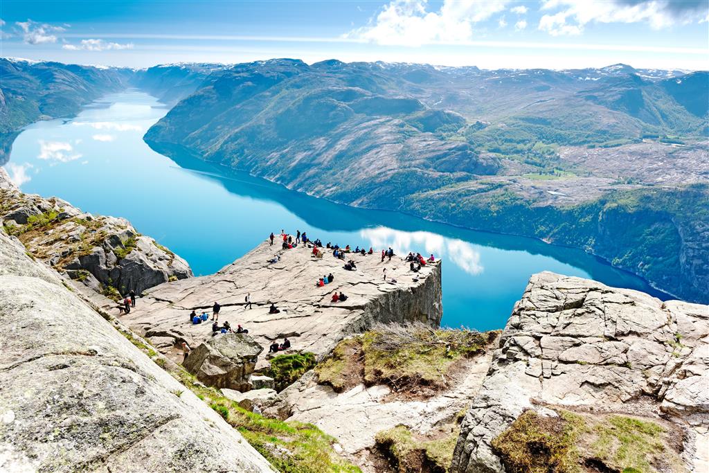 CK Turancar, autobusový poznávací zájazd, Škandinávsky okruh, Nórsko, Lysefjord Preikestolen