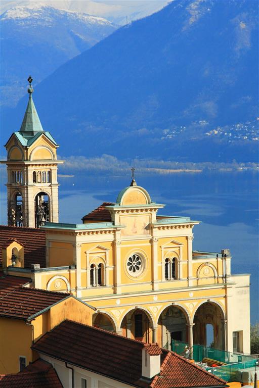 CK Turancar, autobusový poznávací zájazd, Švajčiarsky okruh, Locarno, Madona del Sasso