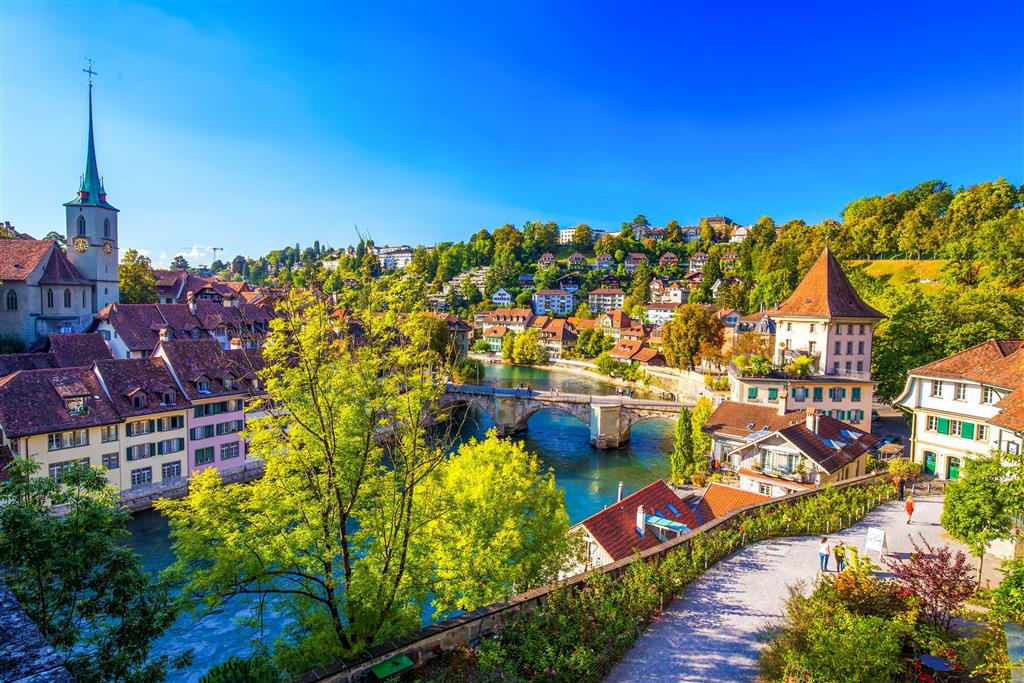 CK Turancar, autobusový poznávací zájazd, Švajčiarsko, Bern, staré mesto
