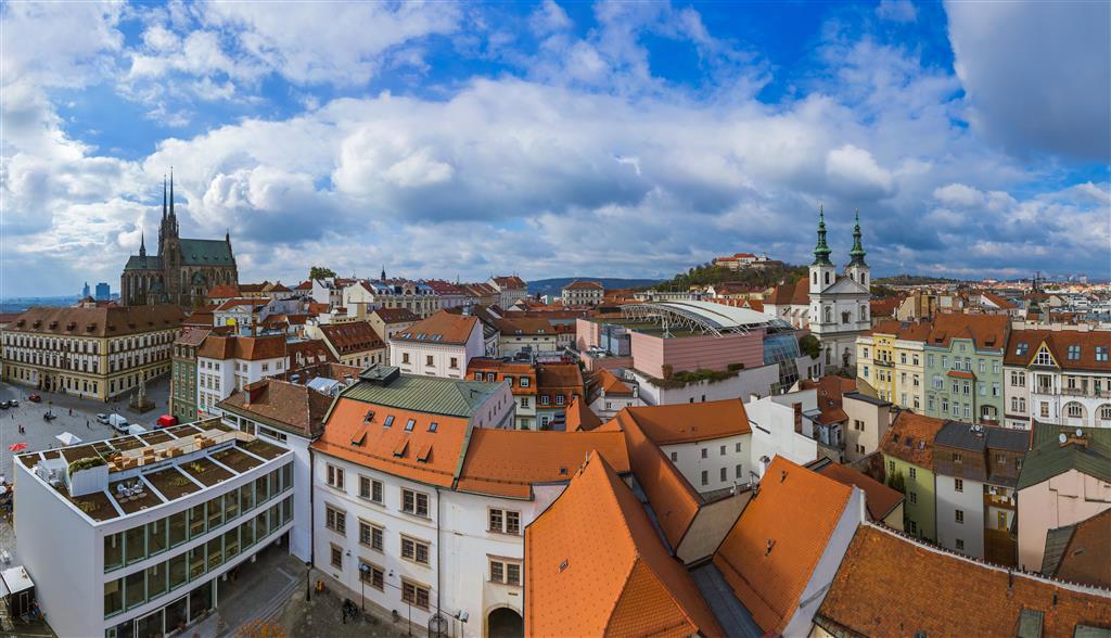 CK Turancar, autobusový poznávací zájazd, Morava, Brno - panoráma mesta