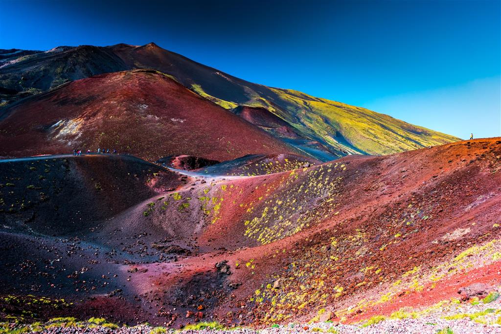 CK Turancar, Letecký poznávací zájazd, Sicília a Liparské ostrovy, Etna