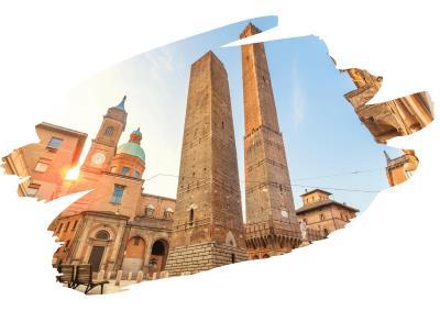 Poznávacie zájazdy CK Turancar, Bologna a San Maríno s kúpaním, Bologna, Due Torri (Dve veže)