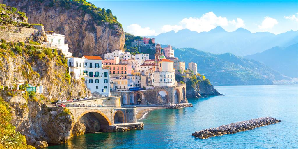CK Turancar, Letecký poznávací zájazd, Kampánia a zázračná Ischia, Positano