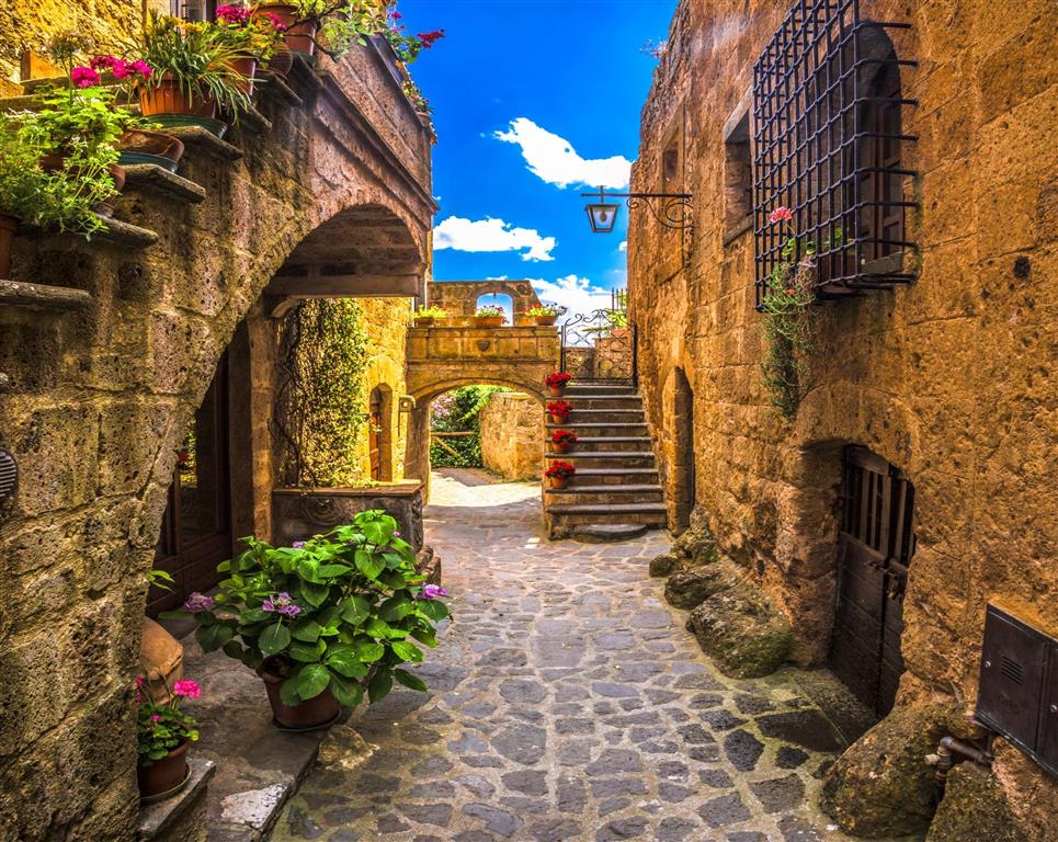 CK Turancar, letecký poznávací zájazd, Tajomstvá Umbrie a Lazia, Civita di Bagnoregio