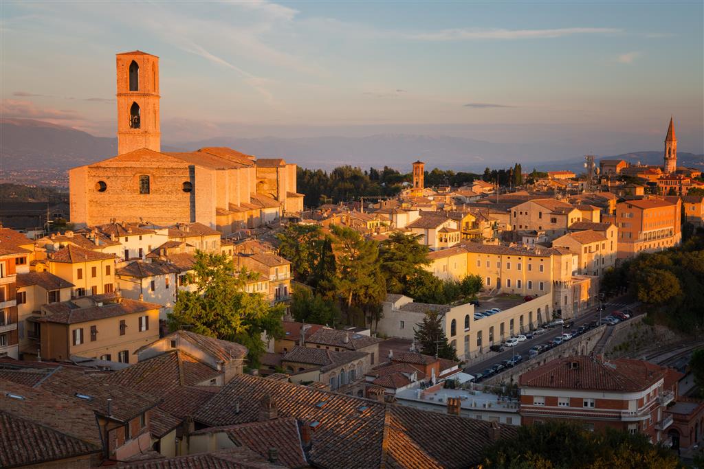 CK Turancar, letecký poznávací zájazd, Tajomstvá Umbrie a Lazia, Perugia