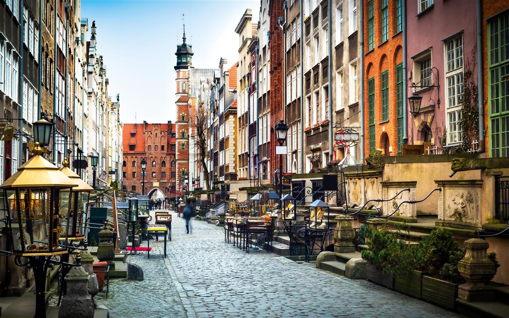 CK Turancar, letecký poznávací zájazd, Poľsko - baltské pobrežie, Gdansk old town