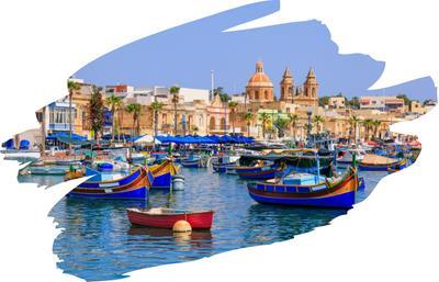 . Letecký poznávací zájazd CK Turancar, Malta – historická mozaika, leták